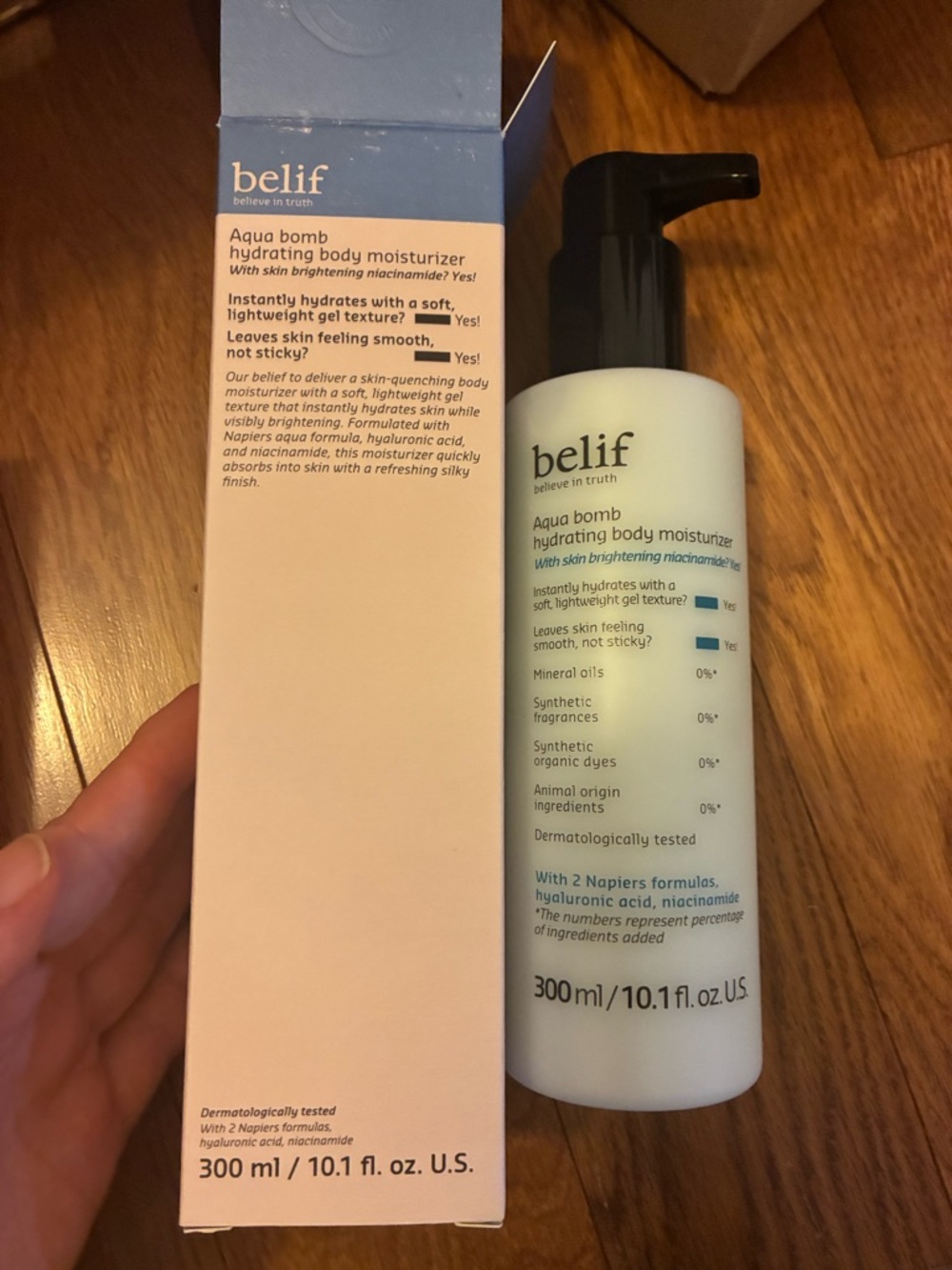 Belif Aqua Bomb Hydrating Body Moisturizer 300ml